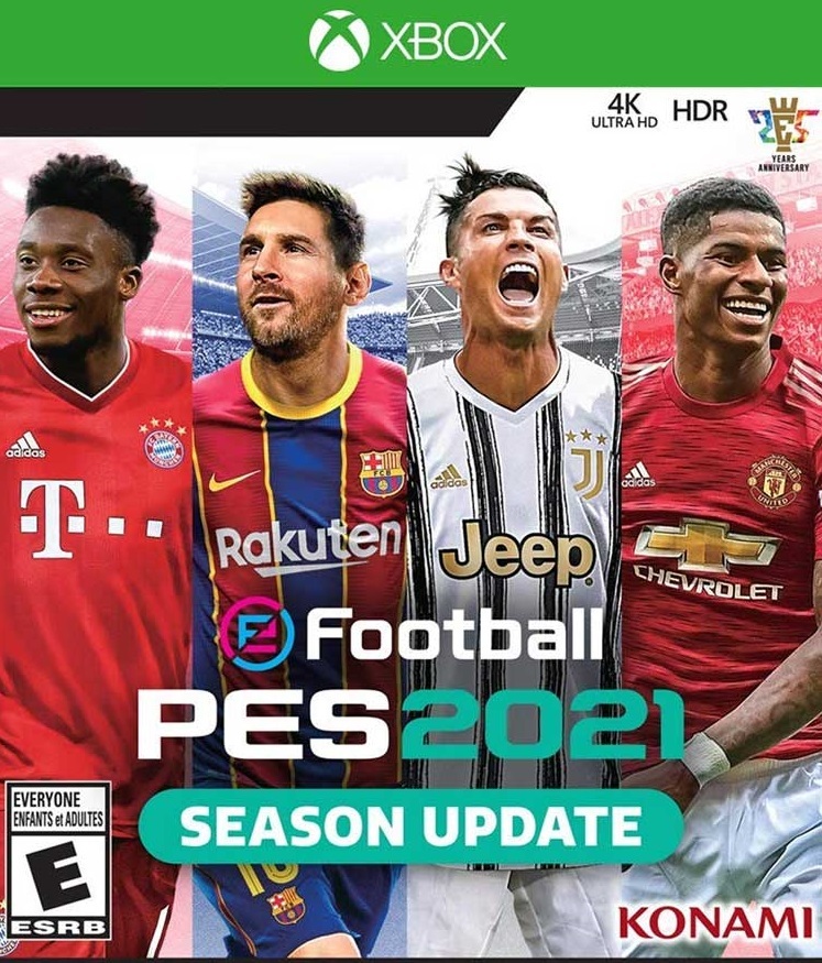  بازی pes 21 xbox 